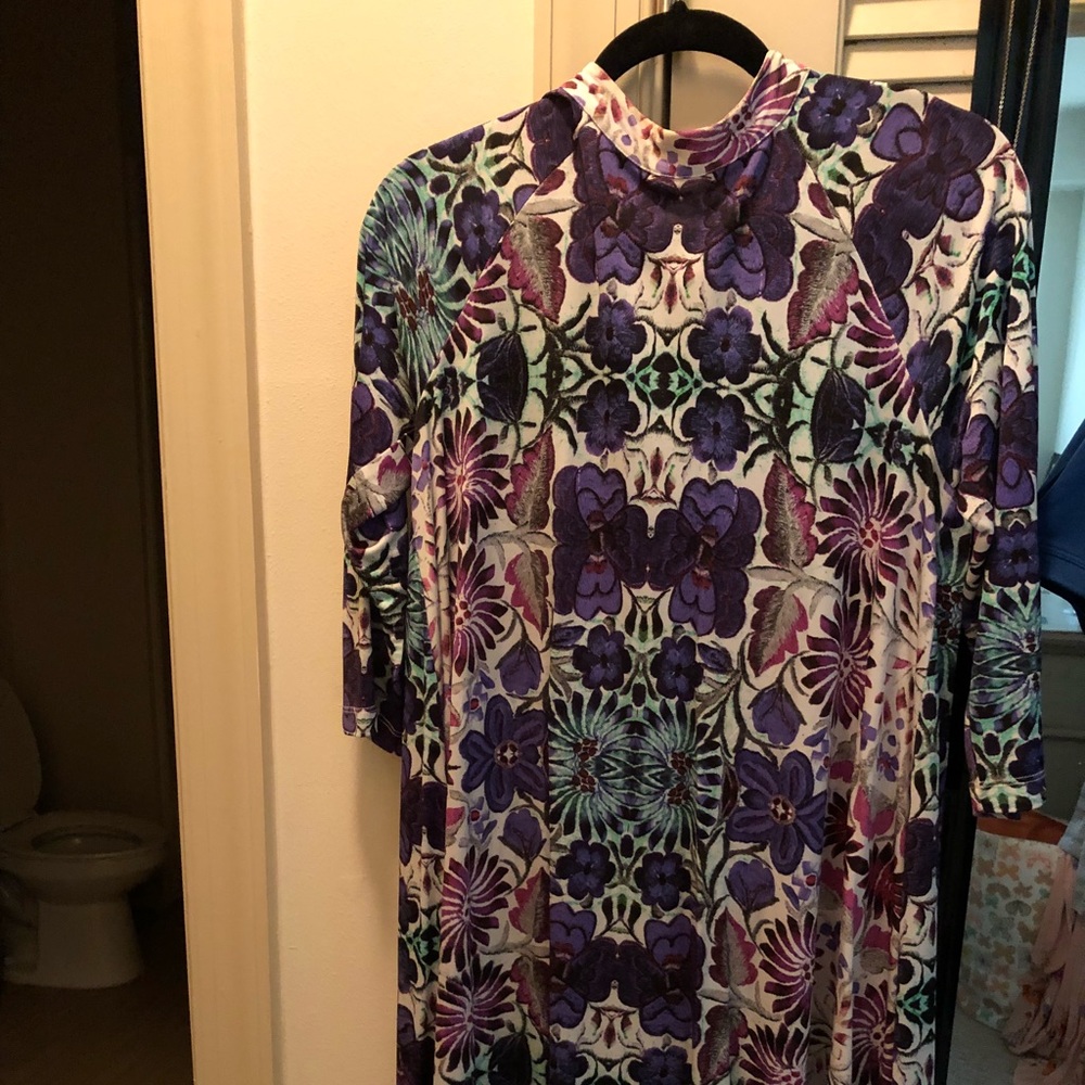 Free people light mid length sleeve dress